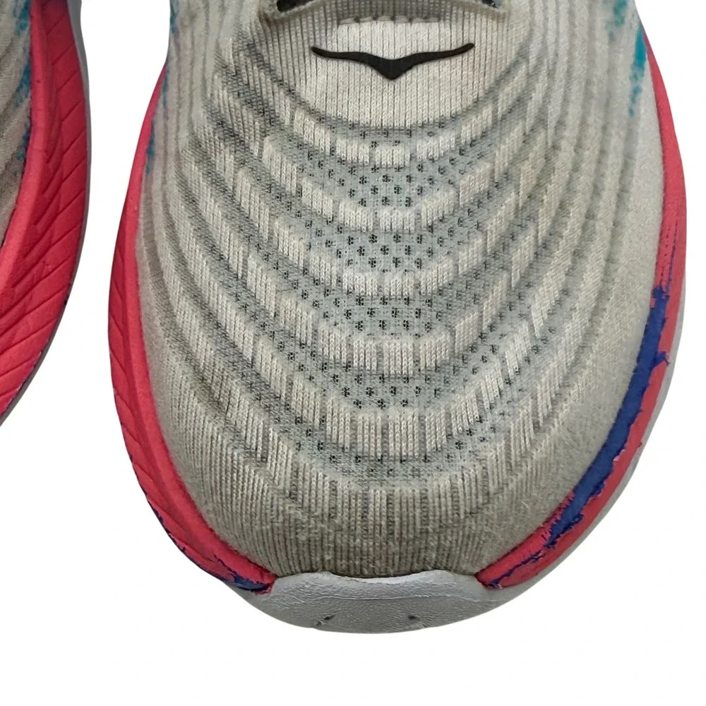 Hoka Mach 5 Men's Size 12 D Running Shoes White Blue Pink PROFLY+1127893 WSBB‎